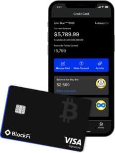 BlockFi Card and Mobile App