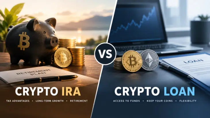 Crypto Loan vs. Crypto IRA (2026 Guide)  article image